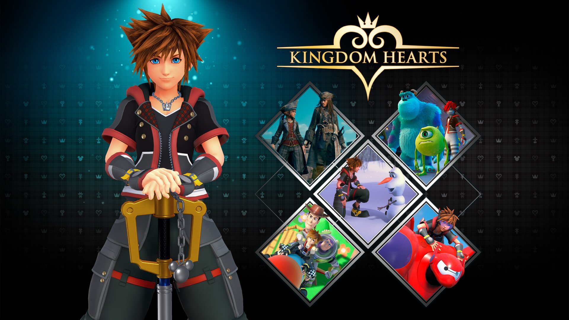 imagem oficial Kingdom Hearts