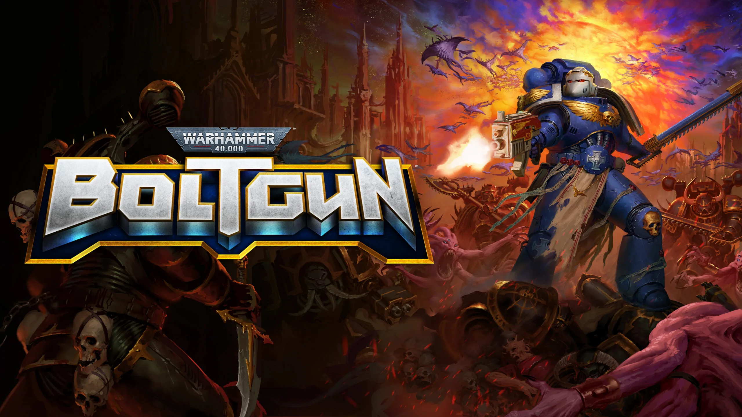 Warhammer 40,000 boltgun